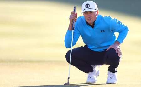 Three-time major winner Jordan Spieth, 32, thinks return to early form may just be 'around the corner'