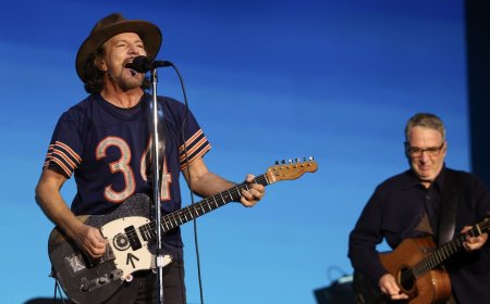 "We’re in the lab, we’re woodshedding, excited." Eddie Vedder says that Pearl Jam are preparing for a new era