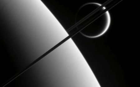 Saturn’s Largest Moon Titan Might Have Been Forged in a Cosmic Collision