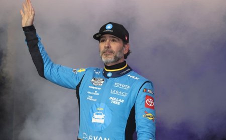 NASCAR's Jimmie Johnson says next year's Daytona 500 will be final race in Cup Series
