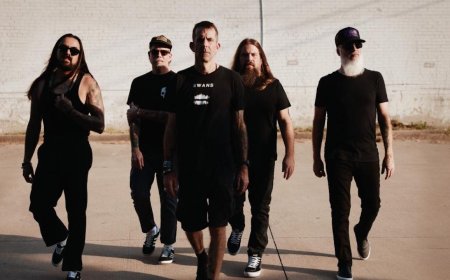 Lamb of God changed their logo because the old one looked like "a falafel restaurant menu"