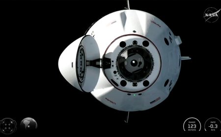 Astronauts arrive at ISS for 8-month mission after medical emergency forced early evacuation