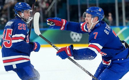 US hockey team storms back from early deficit to crush Denmark in dominant performance