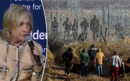 Hillary Clinton says migration 'went too far' and 'needs to be fixed in a humane way'