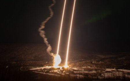 NASA launches twin rocket missions from Alaska to study mysterious black auroras