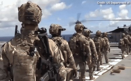 US forces board sanctioned oil tanker after vessel tried to evade Trump quarantine, Department of War says