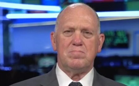 Homan: 'I Don't Like Masks' on ICE Agents, But They 'Have to Protect Themselves'