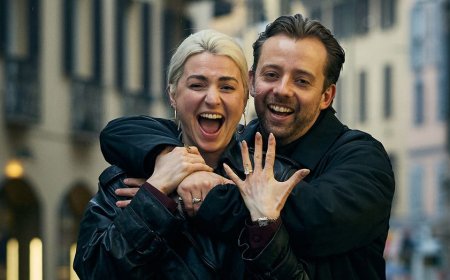 Olympic rivals turned lovers as US ice dancer proposes to Spanish skater on Valentine's Day in Milan