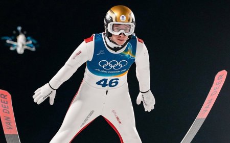 Olympic ski jumper disqualified from event over boot size