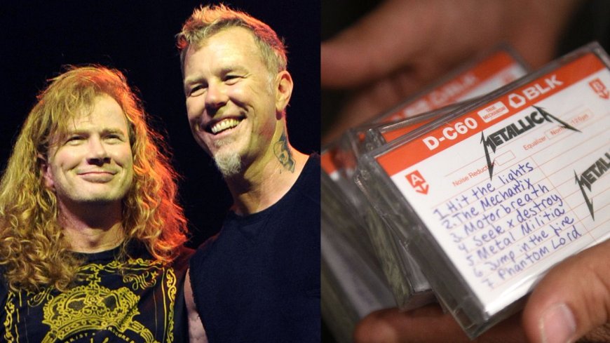 "You guys got more money than God, why do you have to take my money?" Dave Mustaine on his conversation with James Hetfield that ended Metallica's plan to release their legendary No Life 'Til Leather demo on vinyl and CD