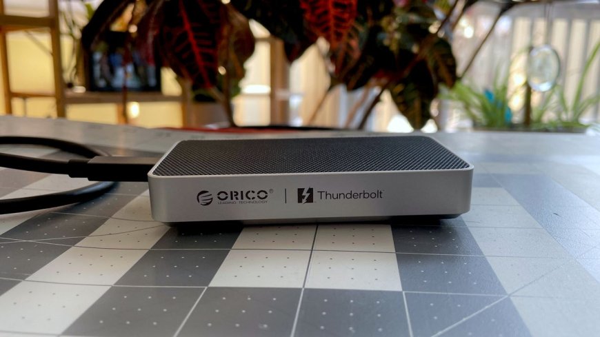 Orico's straightforward Thunderbolt 5 SSD enclosure proves they'll only get more popular as storage prices rise