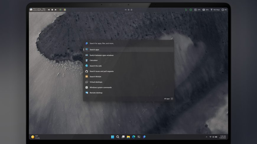 Microsoft explores bringing Linux-like top menu bar to Windows 11 with new PowerToys feature