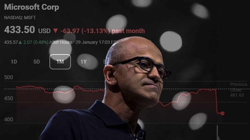 Microsoft loses a massive $440 billion in market cap as shares tank — investors get increasingly sceptical of its AI strategy