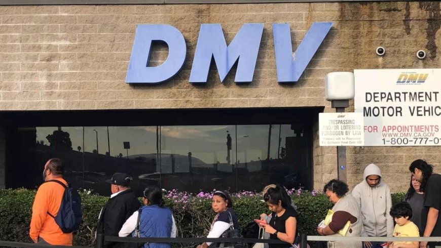 A DMV error forces thousands of Californians to renew their identification just before important trips