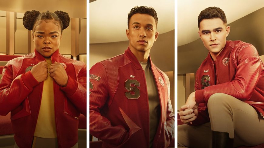 This trio of 'Star Trek: Starfleet Academy' cadets weren't Trekkies before the show, but they are now (interview)