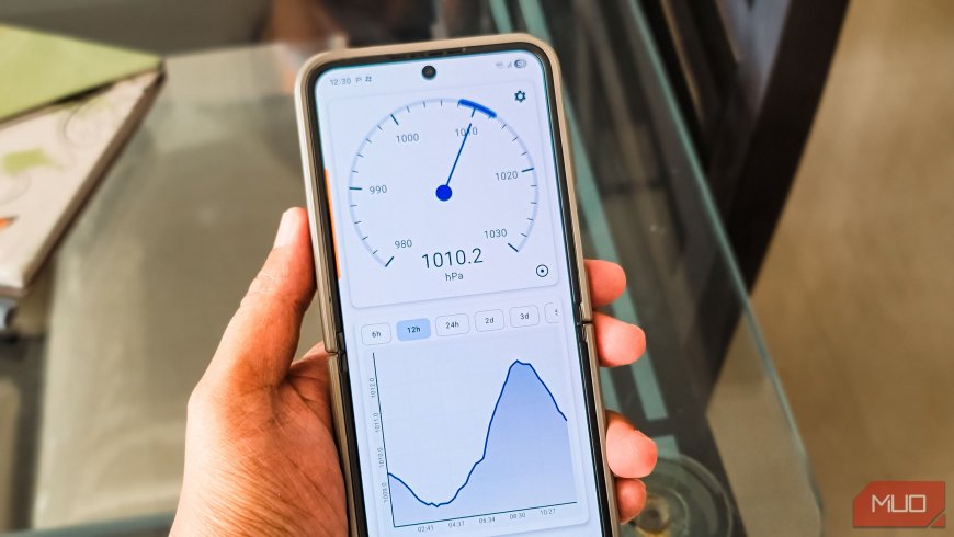 You can use your phone's barometer to predict the weather — here's how