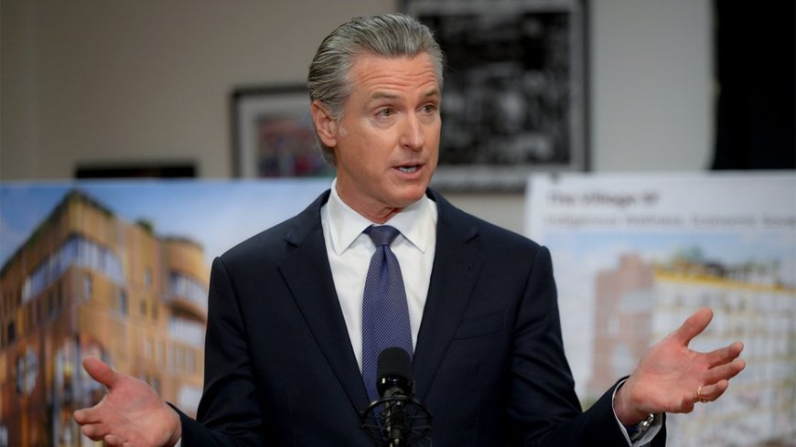Vogue calls Newsom 'embarrassingly handsome' in magazine profile that draws mockery