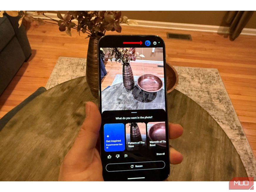 The Pixel has a hidden button in the camera app that make your photos even better