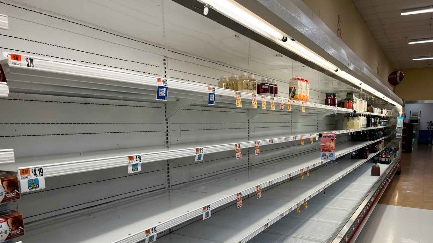 This popular supermarket is running out of fresh food: the small store that saved the neighborhood is now struggling to survive, while large chains throw away tons of food