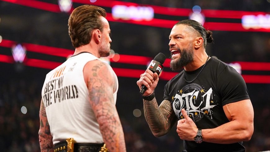 WWE star Roman Reigns chooses CM Punk as WrestleMania 42 opponent, delivers blistering promo