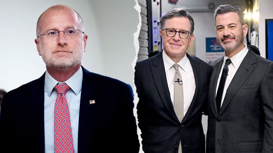 FCC chair brushes off Kimmel, Colbert outrage over latest policy push