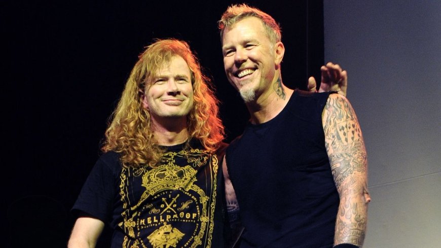 "James says, 'Kill him!' This guy looks at the two of us and says, 'Who’s gonna kill me?' And James pointed at me." Dave Mustaine looks back on Metallica's wild early days