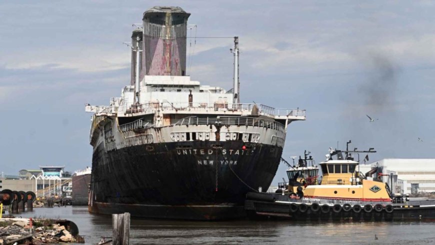 From Ocean Icon to Giant Reef: SS United States Heads for a New Life Underwater