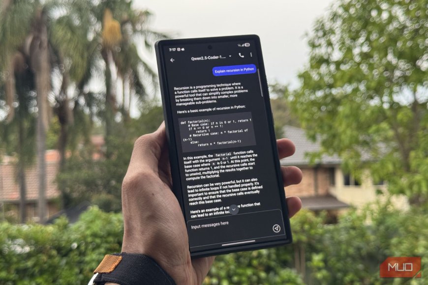 You can (and should) run a tiny LLM on your Android phone