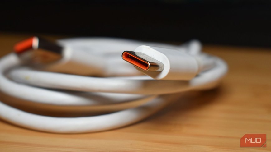 Not all USB-C cables are the same