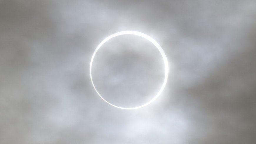 1 week until an annular solar eclipse turns the sun into a 'ring of fire' over Antarctica