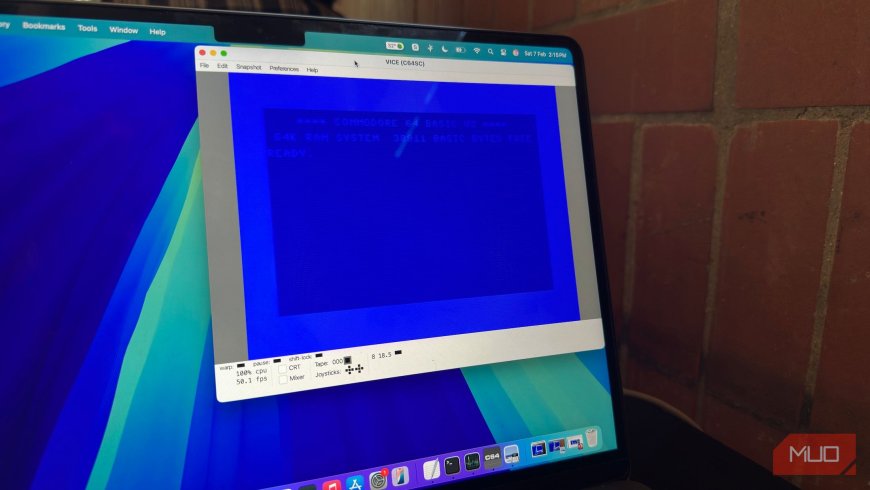 I wanted to try retrocomputing on my modern Mac — this app was perfect
