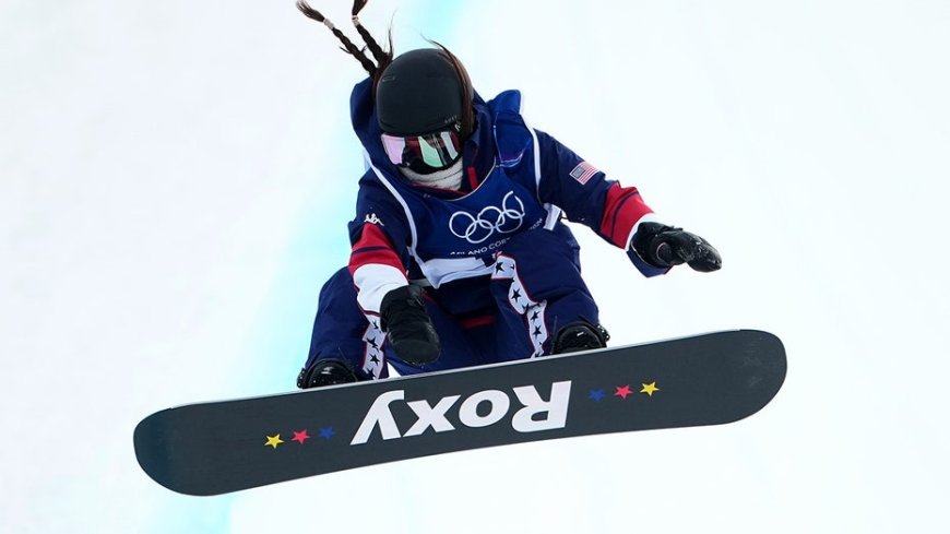 American Olympian Chloe Kim eyes historic gold medal despite shoulder injury