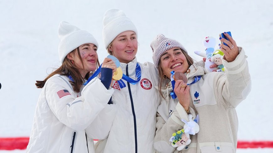 American Olympians take top medals in women's moguls at Winter Games