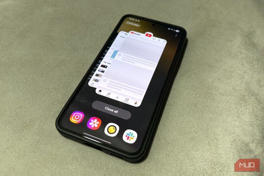 Stop closing background apps on Android, it's actually making things worse