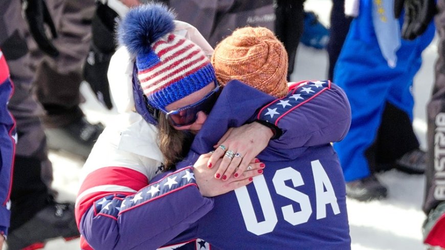 American Olympic gold medalist Breezy Johnson gets engaged during Winter Games