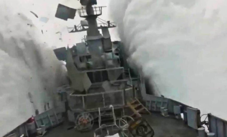 Dutch Navy Warship Shoots Down Attack Drones off the UK Coast