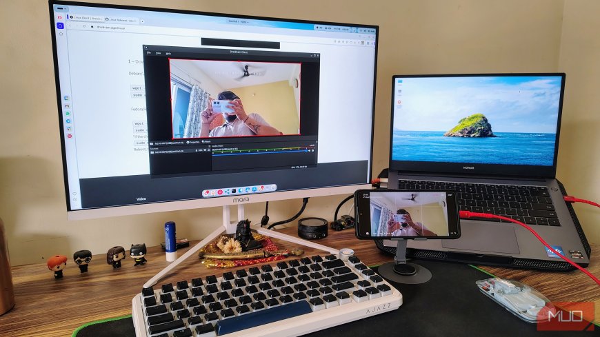 I turned my old Android phone into webcam for my PC