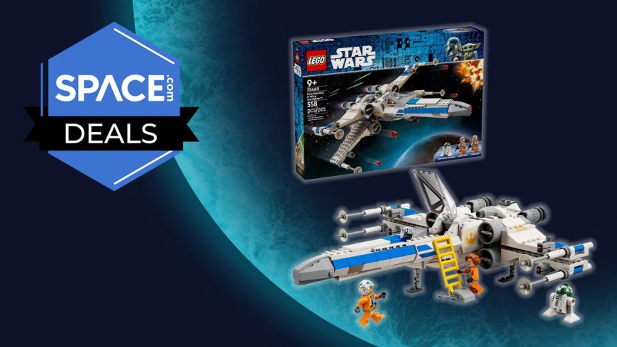 Excited for The Mandalorian and Grogu later this year? Walmart is offering an Exclusive preorder price for the Lego New Republic X-Wing Starfighter set