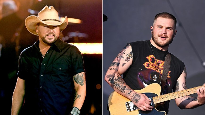 Jason Aldean's brutal 7-word takedown of Zach Bryan after 'cringe' TPUSA halftime insult