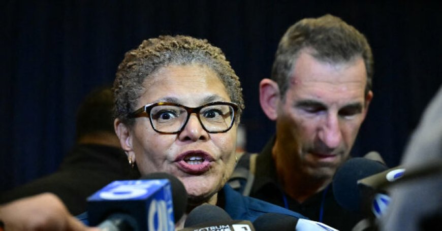 Report: L.A.'s Democrat Mayor Karen Bass Controlled Media Strategy After Devastating Wildfires