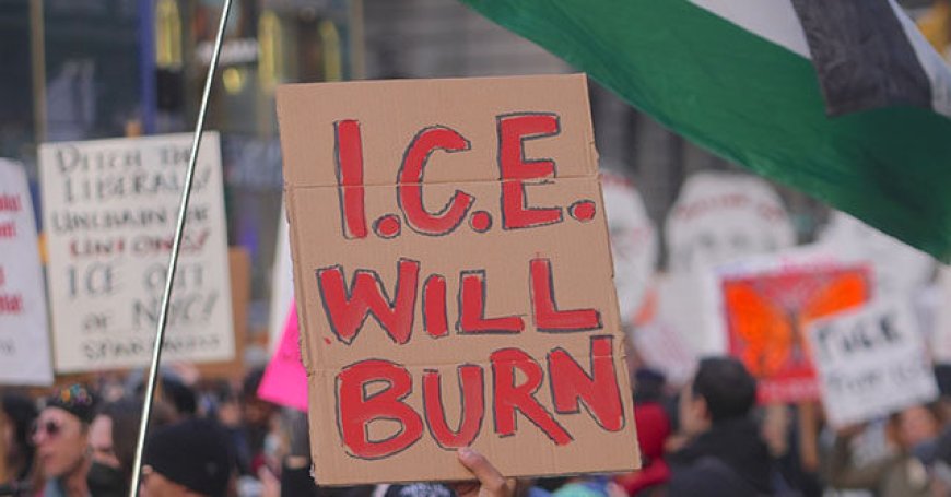 WATCH: Missouri Police Search for Woman on Video Setting Fire to Proposed ICE Detention Building