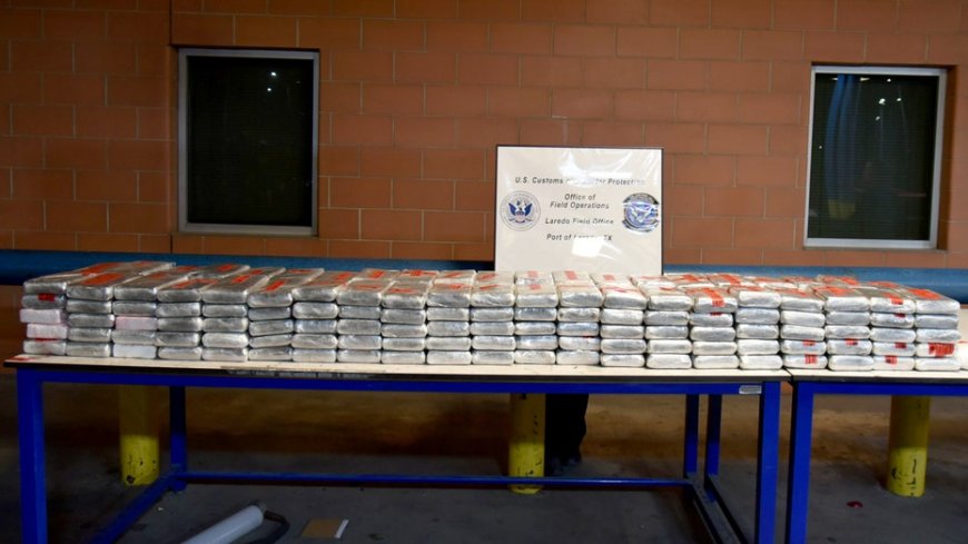 Over 190,000 'lethal' doses of cocaine seized in Valentine's Day week bust at southern border