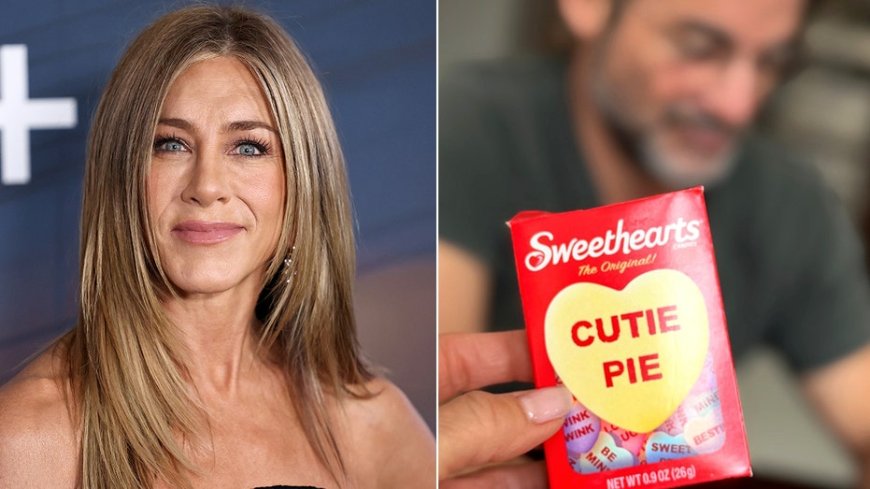 Jennifer Aniston celebrates Valentine's Day with boyfriend Jim Curtis in sweet social media post