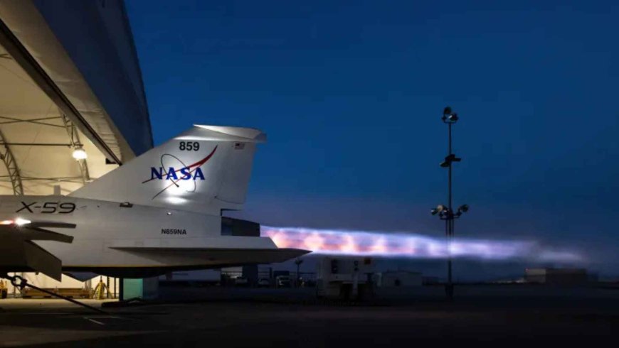 The photos that confirm it: NASA’s X-59 fires up its afterburner and takes a key step toward breaking the sound barrier without breaking our ears