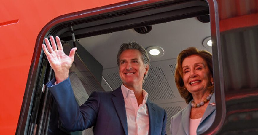 Report: Nancy Pelosi Aiming to Push Gavin Newsom for 2028