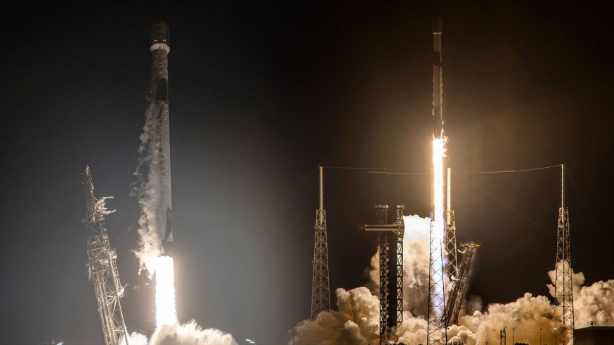 Double delivery: SpaceX sends Starlink satellites into orbit on launches from California and Florida