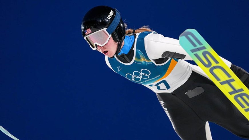 American Olympian disqualified from ski jumping competition over equipment issue
