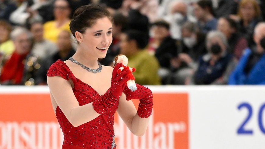 American figure skater Isabeau Levito having blast at Olympic village: 'You can't evict me'