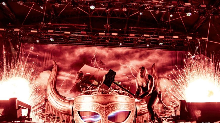 "We have been talking about a Thor’s hammer that shoots fire or flashes." Viking metal's biggest band are taking cues from Iron Maiden for their next album