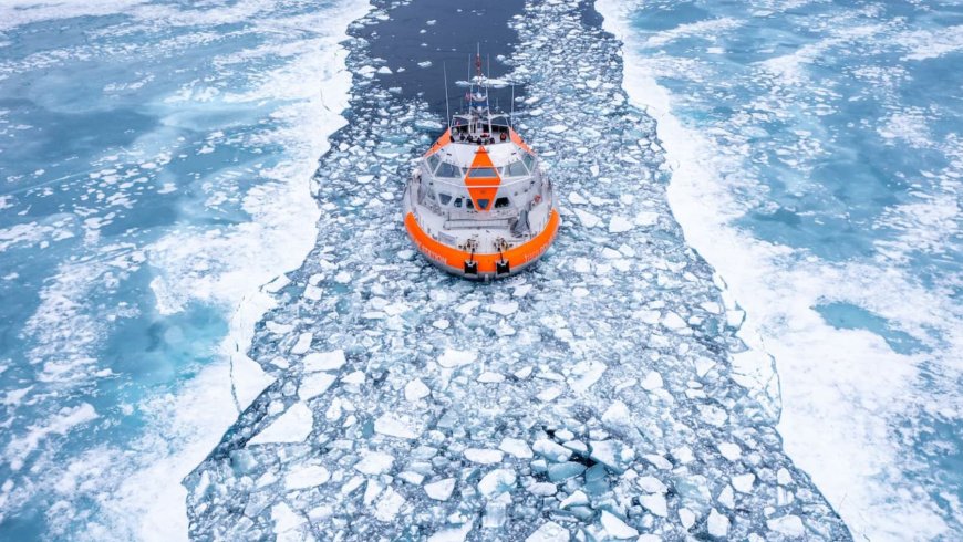 A ship let itself freeze into Arctic ice – and what scientists found will change how we see the Earth